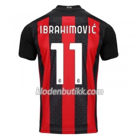 AC Milan Zlatan Ibrahimovic 11 Hjemme Fotballdrakt 2020-2021 Kortermet
